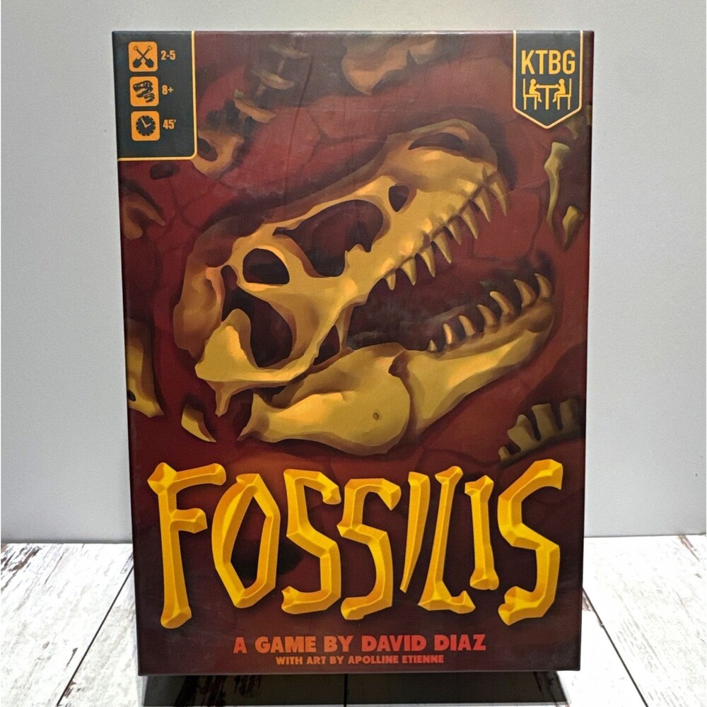 Kids Table Board Gaming Fossilis Dinosaurs Board Game 2-5P Ages 8+ 2020